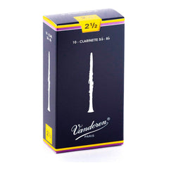 Vandoren \'Blue Box\' Bb clarinet reeds - 2 (box of 10)