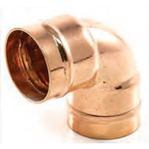 Copper Solder Ring Elbow 90° - 15mm
