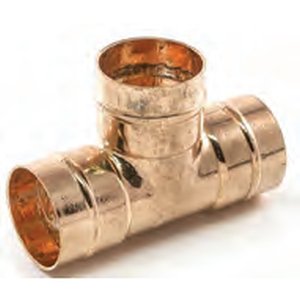 Solder Ring Tee 22mm