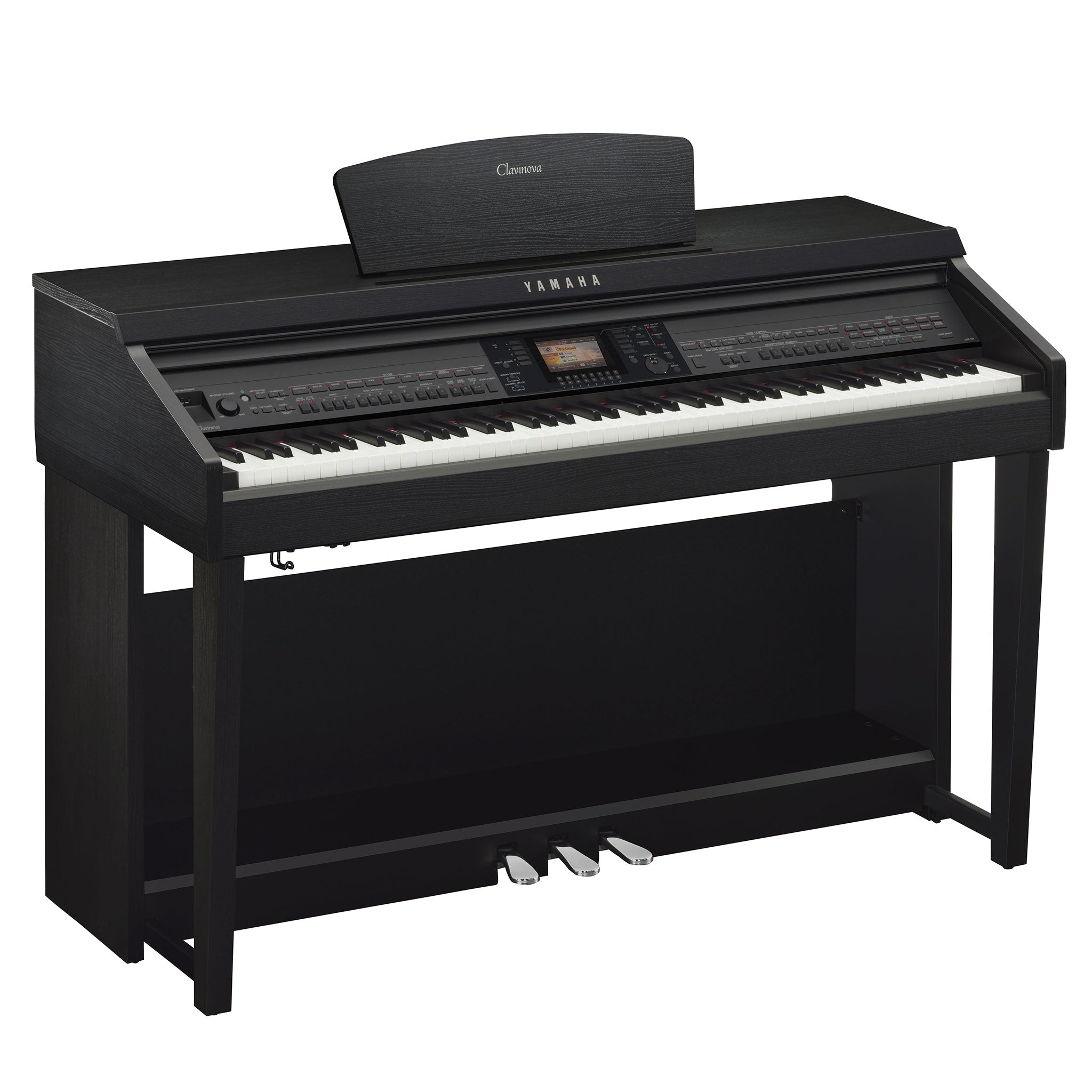Yamaha Clavinova CVP701 digital piano - Black walnut