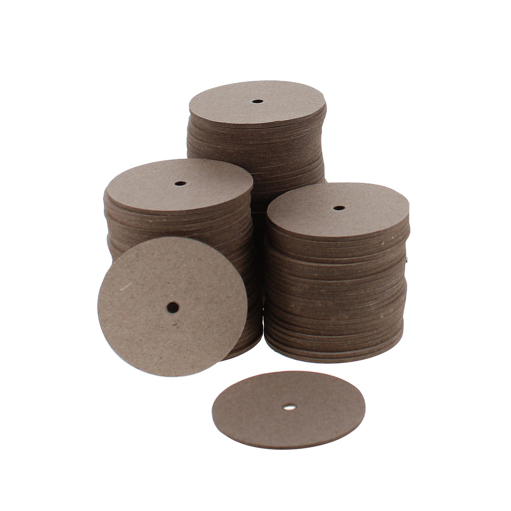 Cardboard Wheels 50mm - Pack of 100
