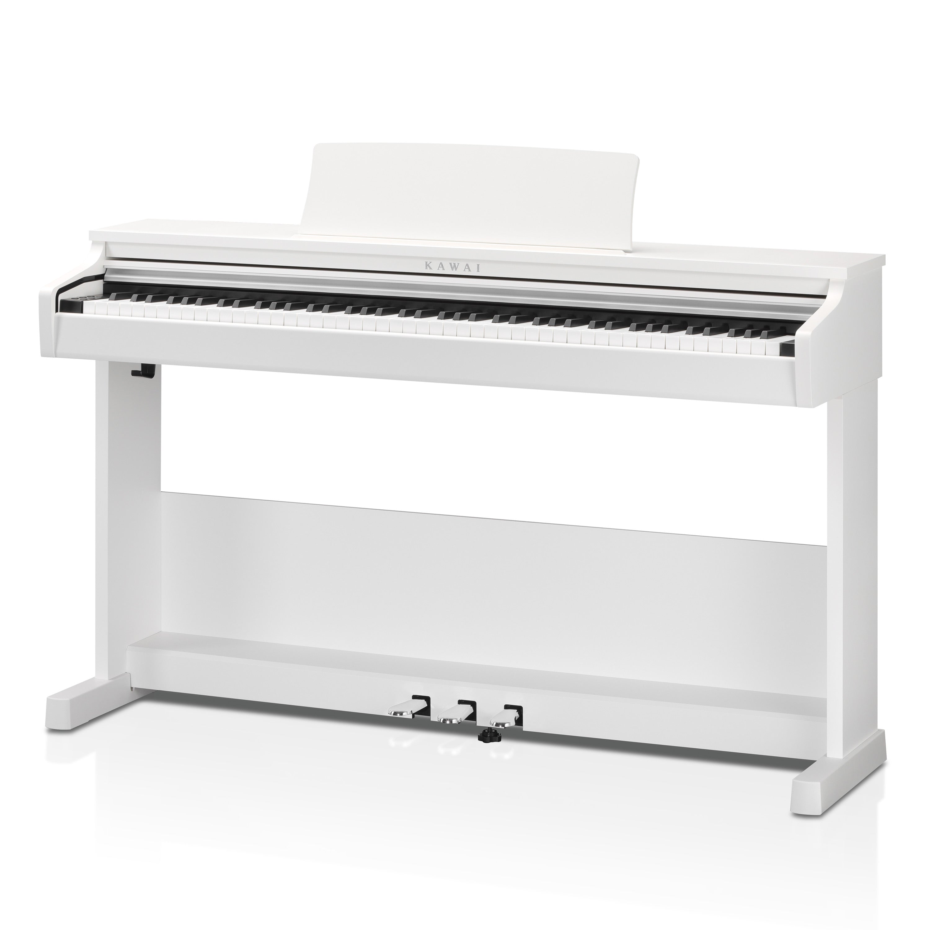 Kawai CX102 digital upright piano – Satin white