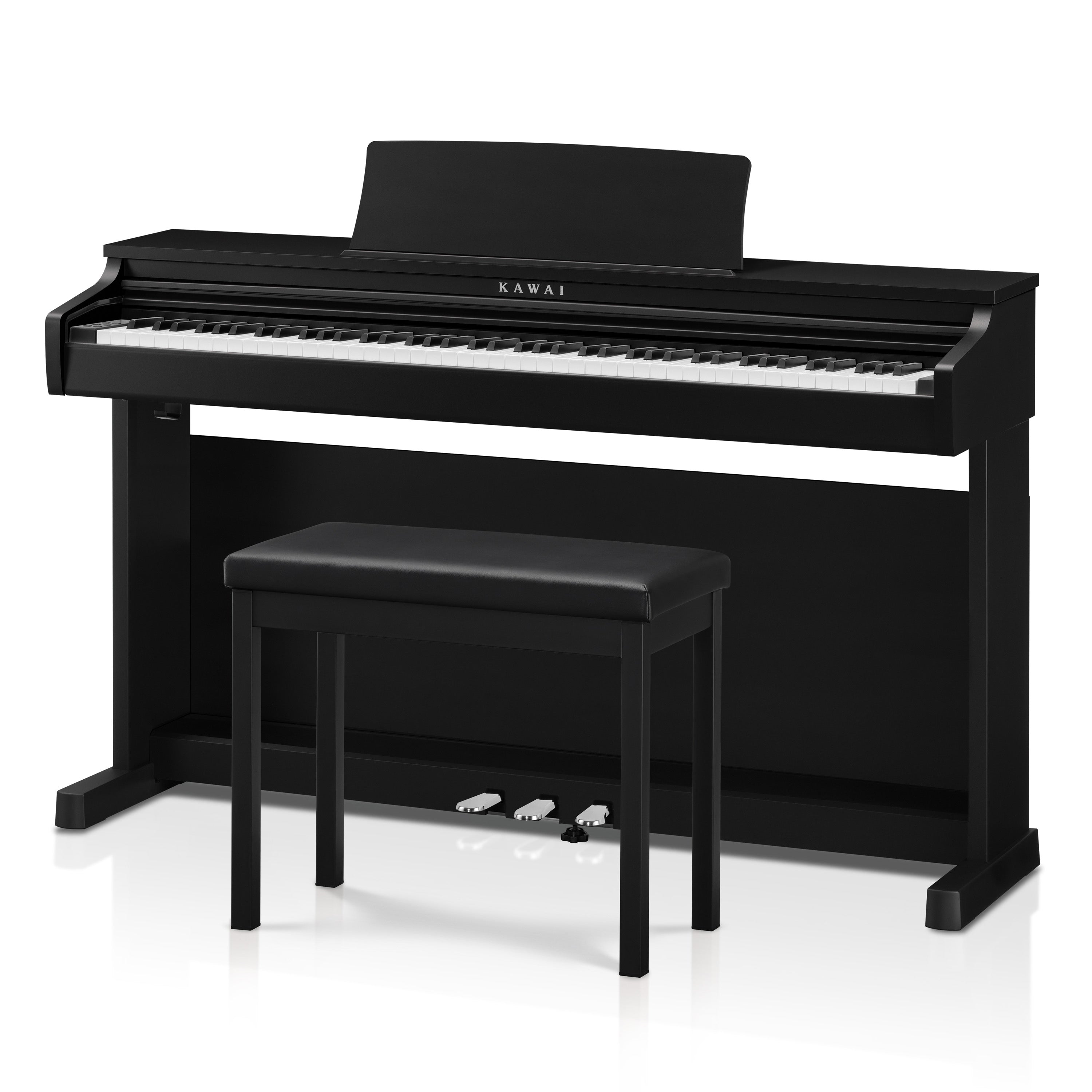 Kawai CX202 digital upright piano – Satin black