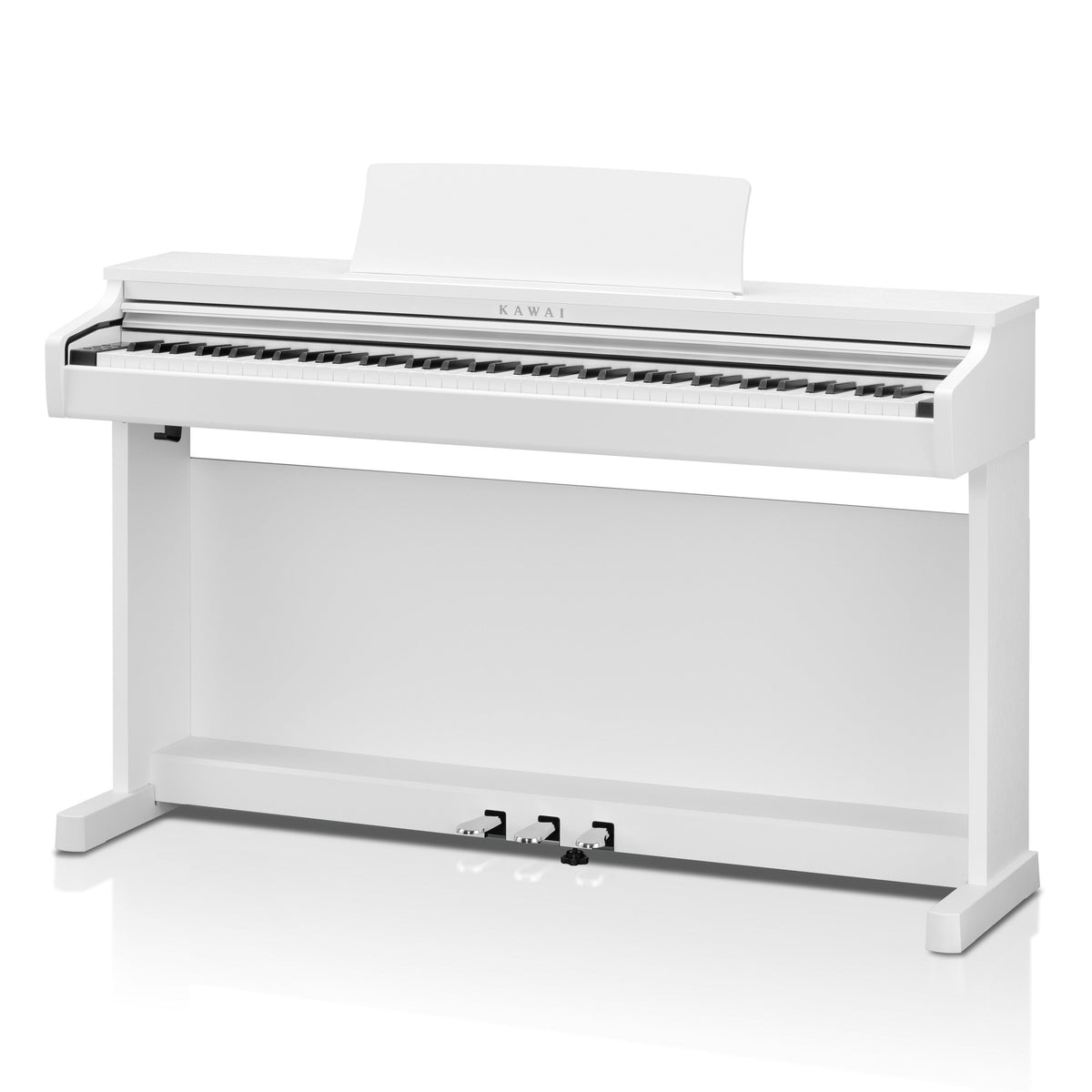 Kawai CX202 digital upright piano – Satin white