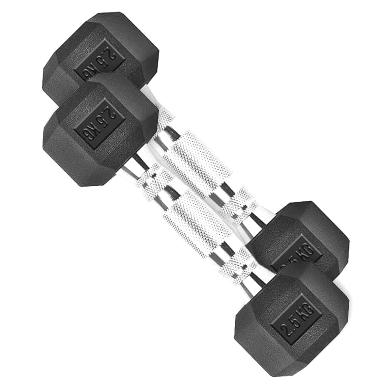 DS Hex Dumbbell - Cast Iron - 5.5 LBS (2.5kg) Black