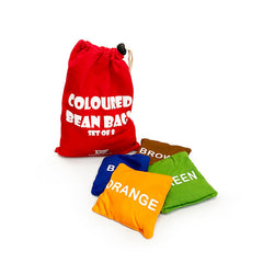 DS Coloured Bean Bags (Set of 8) Multicolor
