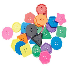 SCO CRAFT BUTTONS COLOSSAL ASSORTED 60PCS -Min Qty 6