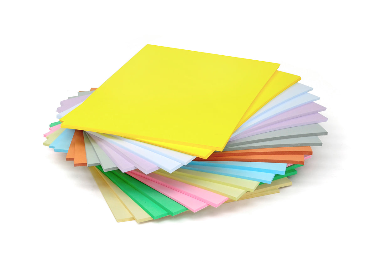 SCO LIGHTWEIGHT PAPER STACK PASTELS 125G A4 500SH -Min Qty 1