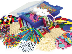 SCO COLLAGE CRAFT ASSORTED GRATNELL TRAY 1PC -Min Qty 1