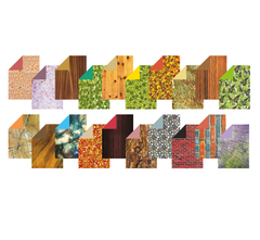 SCO NATURE TEXTURES PAPER ASSTD A4 40SH -Min Qty 6