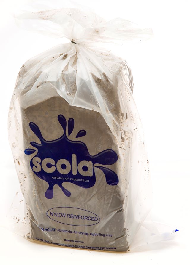 SCO AIR DRYING CLAY STONE WITH FIBRES 12.5KG -Min Qty 1