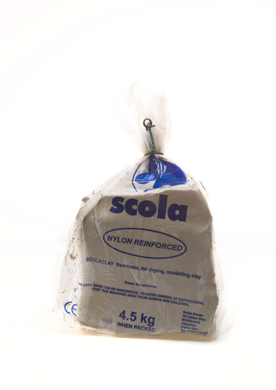 SCO AIR DRYING CLAY STONE WITH FIBRES 4.5KG -Min Qty 1