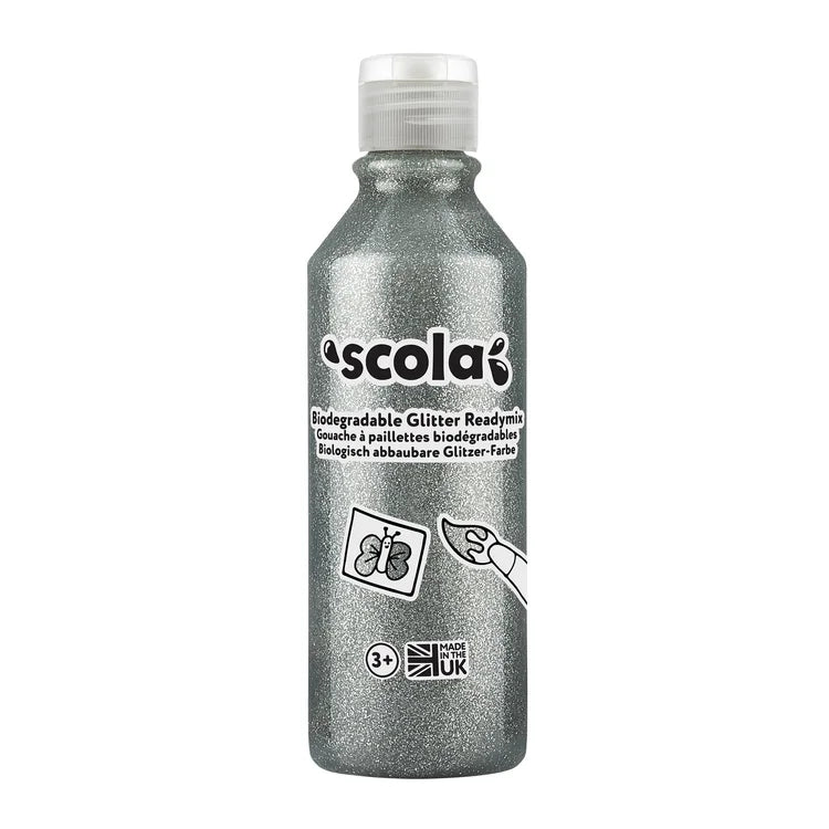 SCO BIOGLITTER READYMIX 300ML SILVER