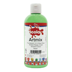 SCO READYMIX FLUORESCENT ASSORTED COLOURS 6X300ML SET