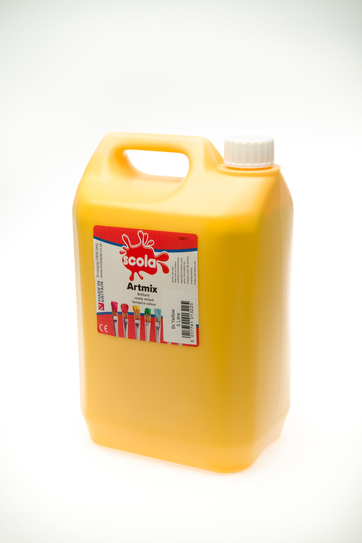 SCO WASHABLE READYMIX 5LT BRILLIANT YELLOW