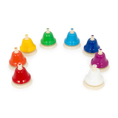 Percussion Workshop colour desk bells - set of 8