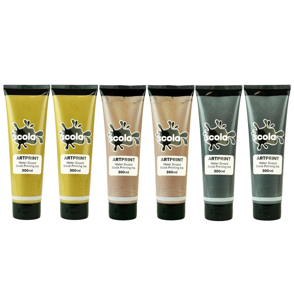 SCO ARTPRINT METALLIC 6X300ML SET