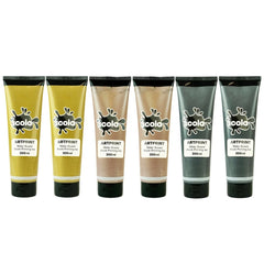 SCO ARTPRINT METALLIC 6X300ML SET