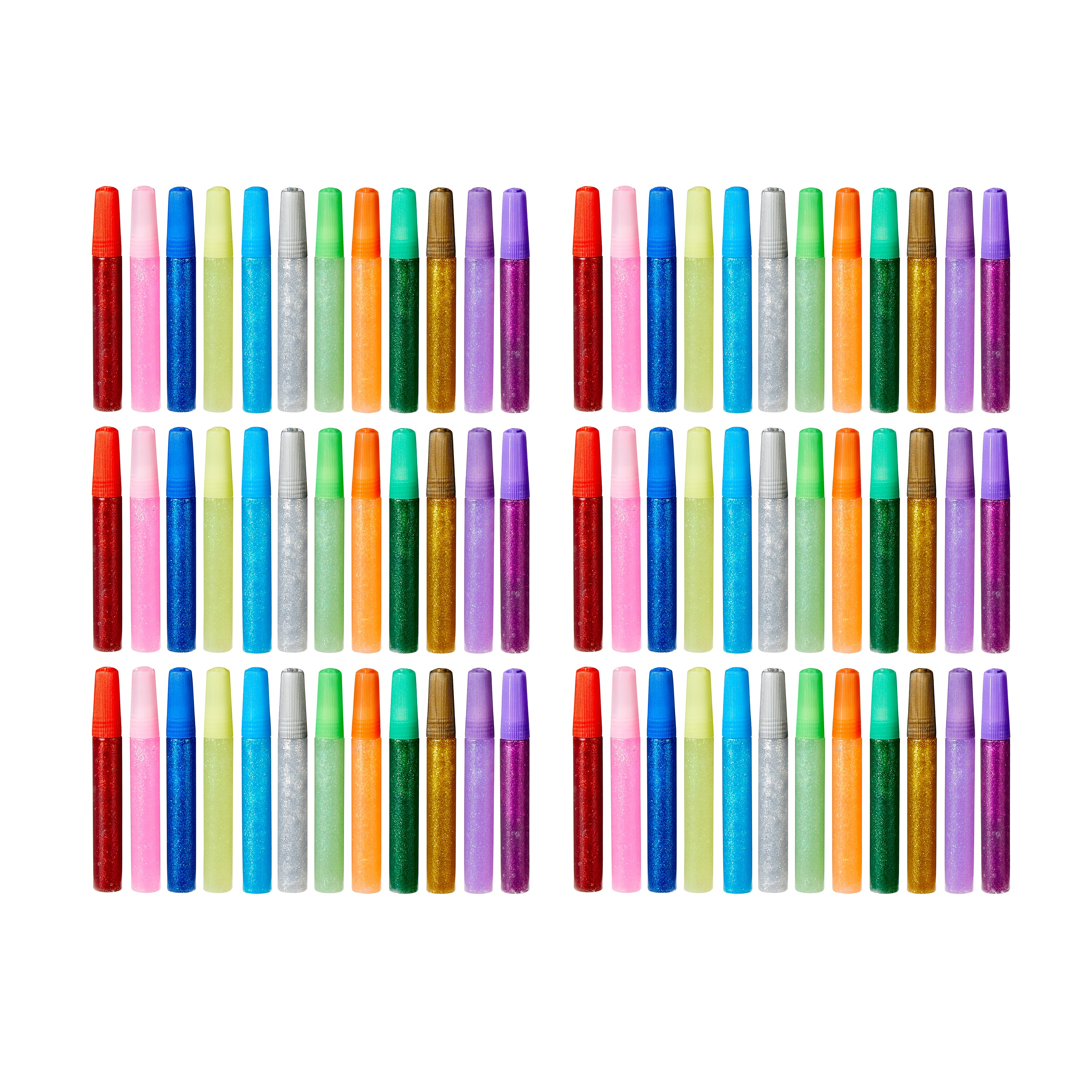 SCO GLITTER GLUE CLASSPACK ASSORTED 72PCS -Min Qty 3