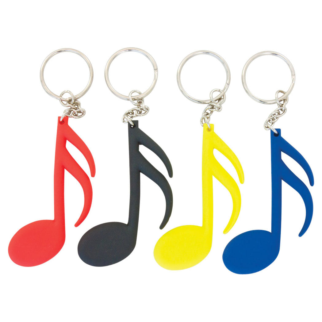 Semiquaver rubber keyring