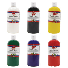 SCO TEXTILE PAINT 150ML ASSORTED 6PCS SET