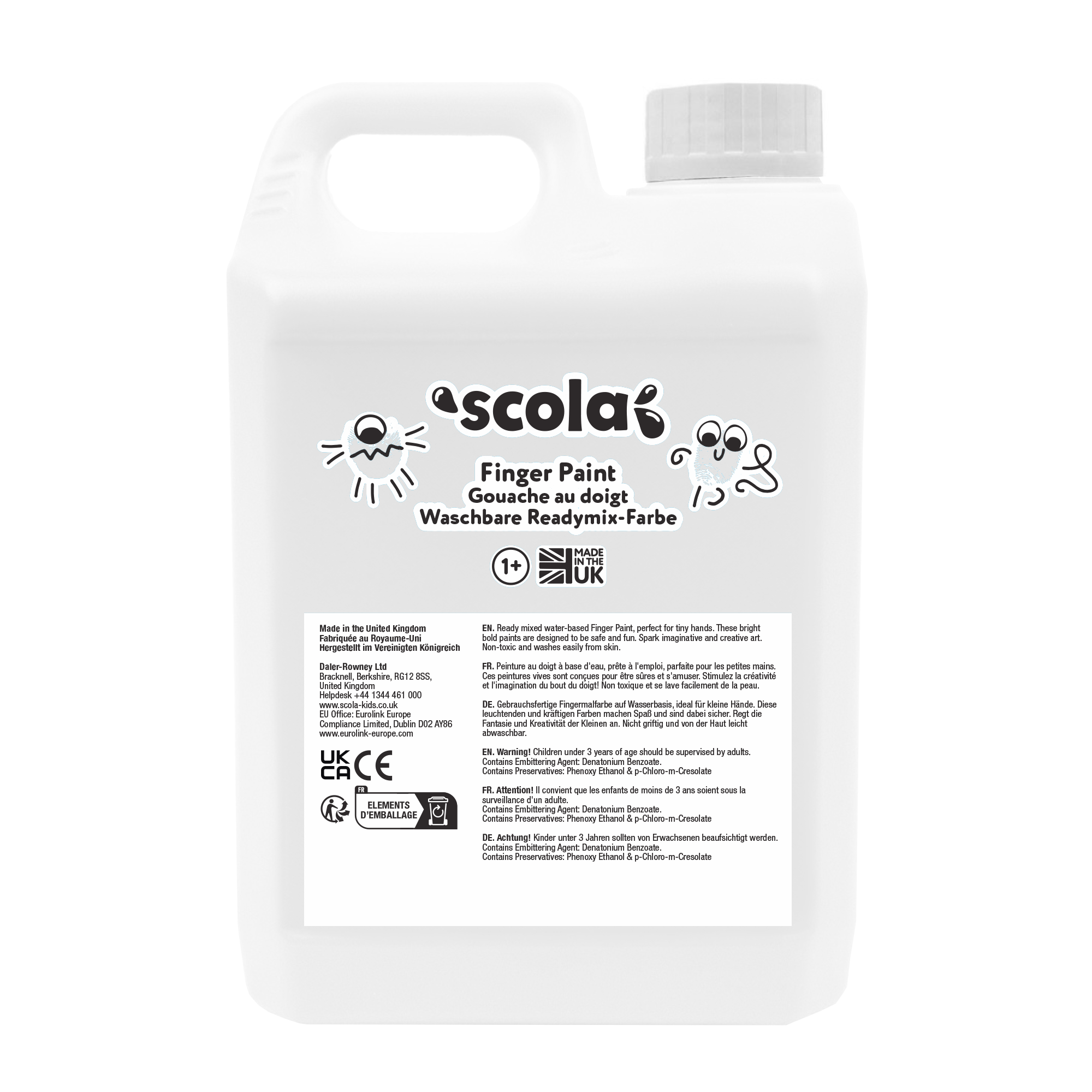 SCO FINGER PAINT 2L WHITE