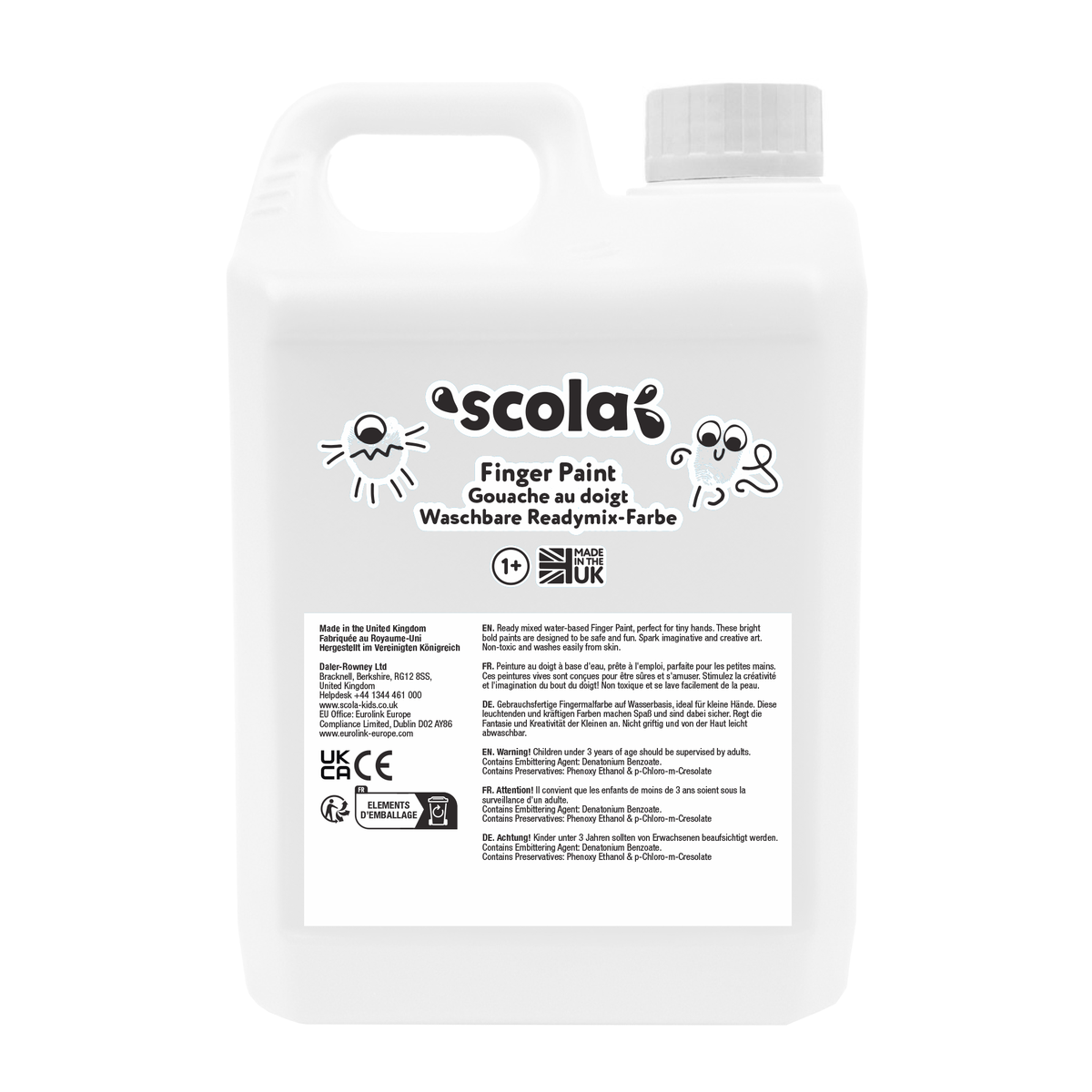 SCO FINGER PAINT 2L WHITE