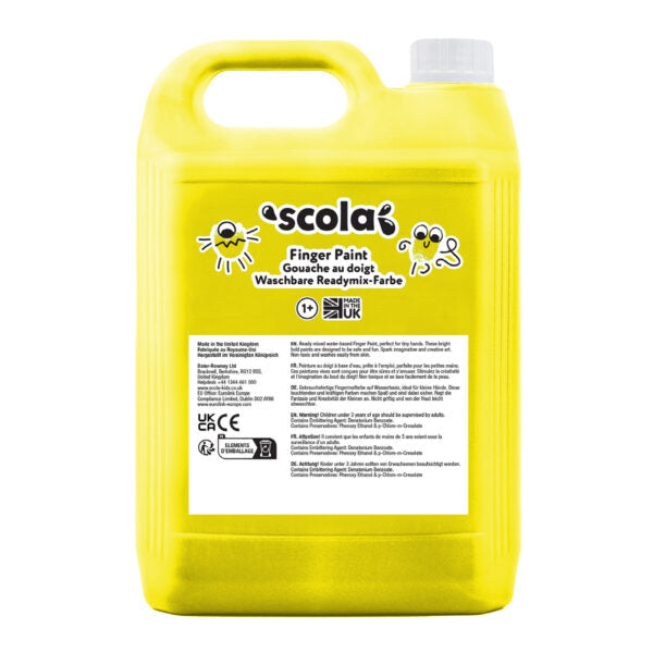 SCO FINGER PAINT 5L BRILLIANT YELLOW