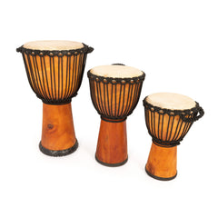 Wide Top rope-tuned djembe Secondary education 15 player pack