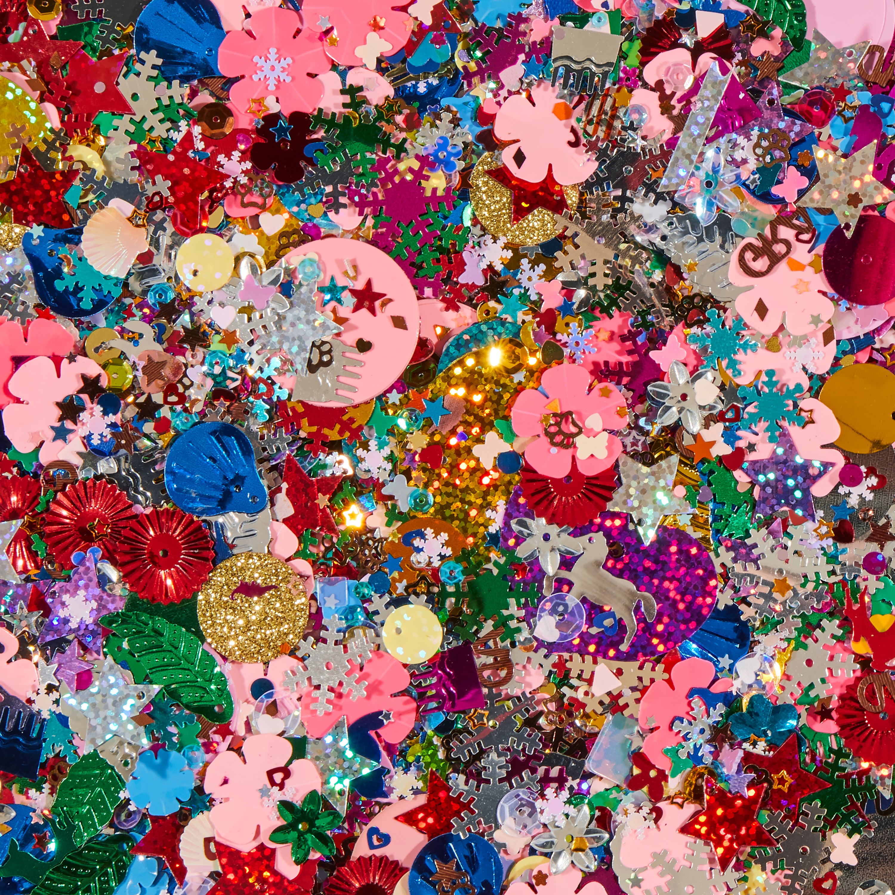 SCO SEQUINS BAG OF ASSORTED 500G -Min Qty 6