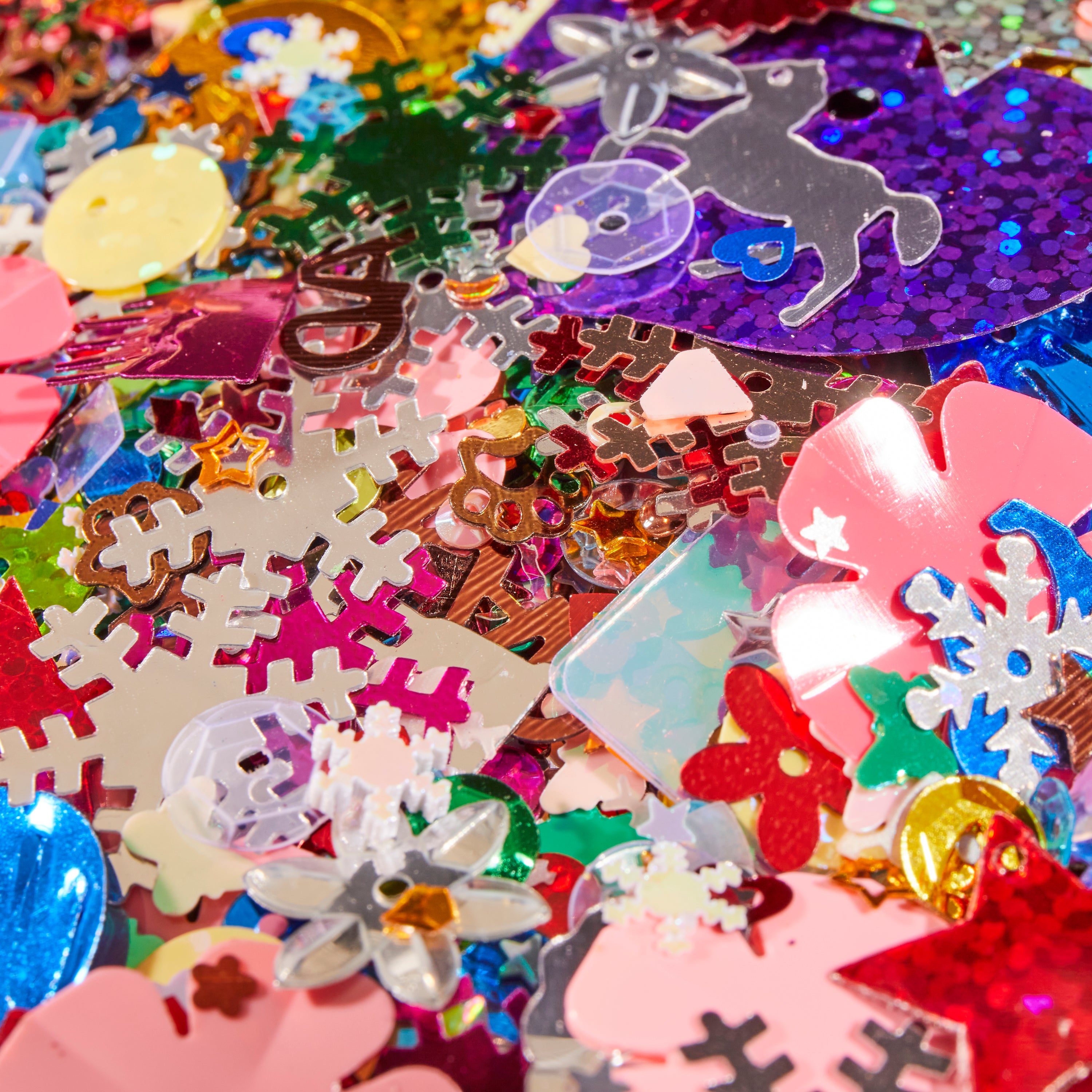 SCO SEQUINS BAG OF ASSORTED 500G -Min Qty 6