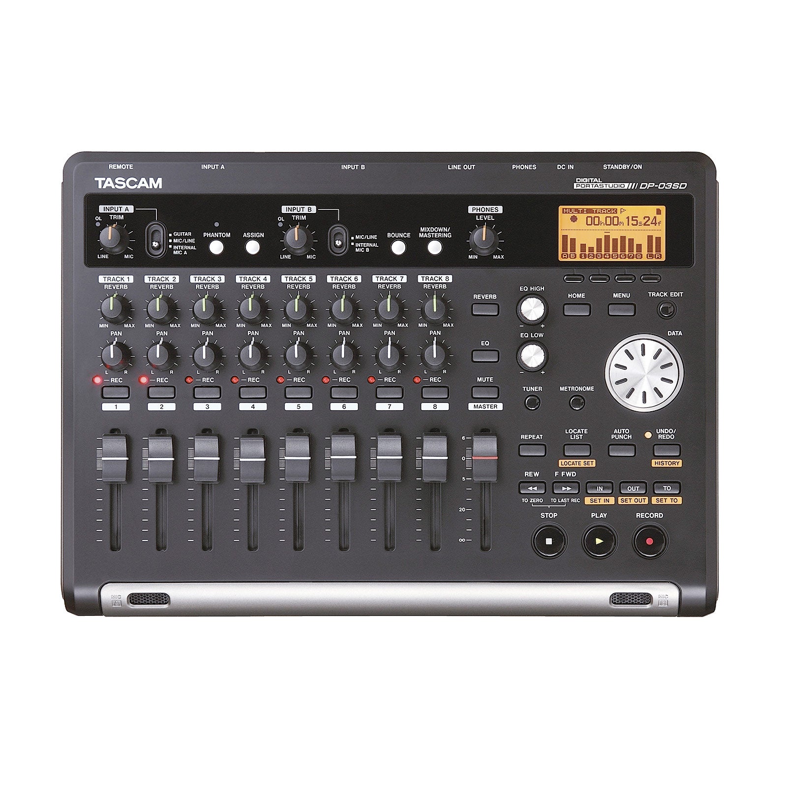 Tascam DP-03SD 8-track Digital Portastudio