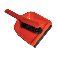 Soft Dustpan & Brush Set - Red