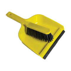 Soft Dustpan & Brush Set - Yellow