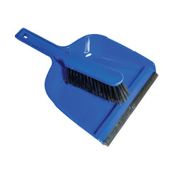 Soft Dustpan & Brush Set - Blue
