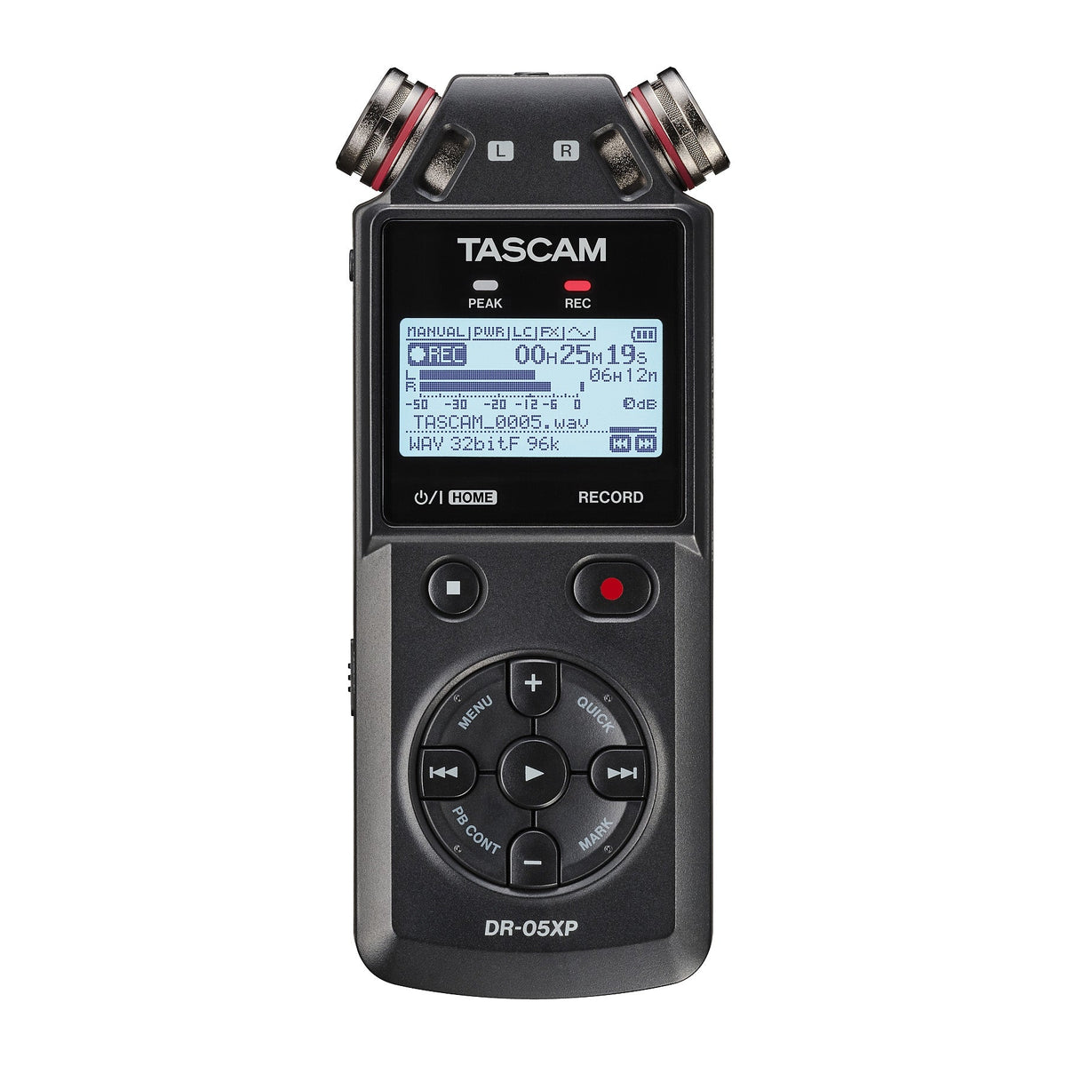 Tascam DR-05XP handheld stereo recorder