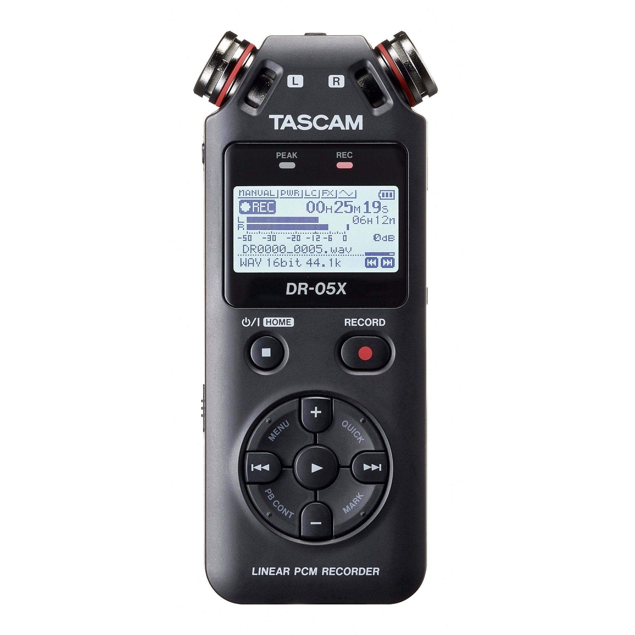 Tascam DR-05X handheld stereo recorder