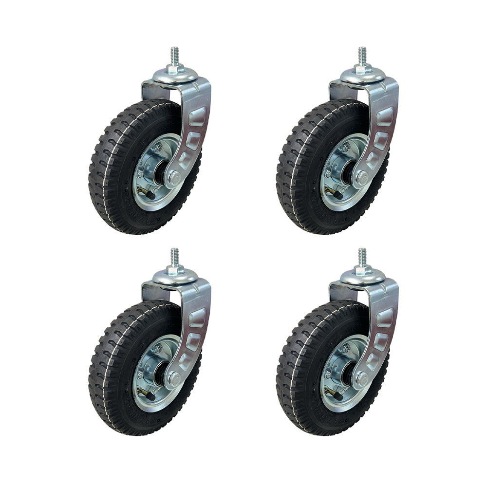 DuraLab Pneumatic Castors for Laboratory Trolleys - Set of 4pcs