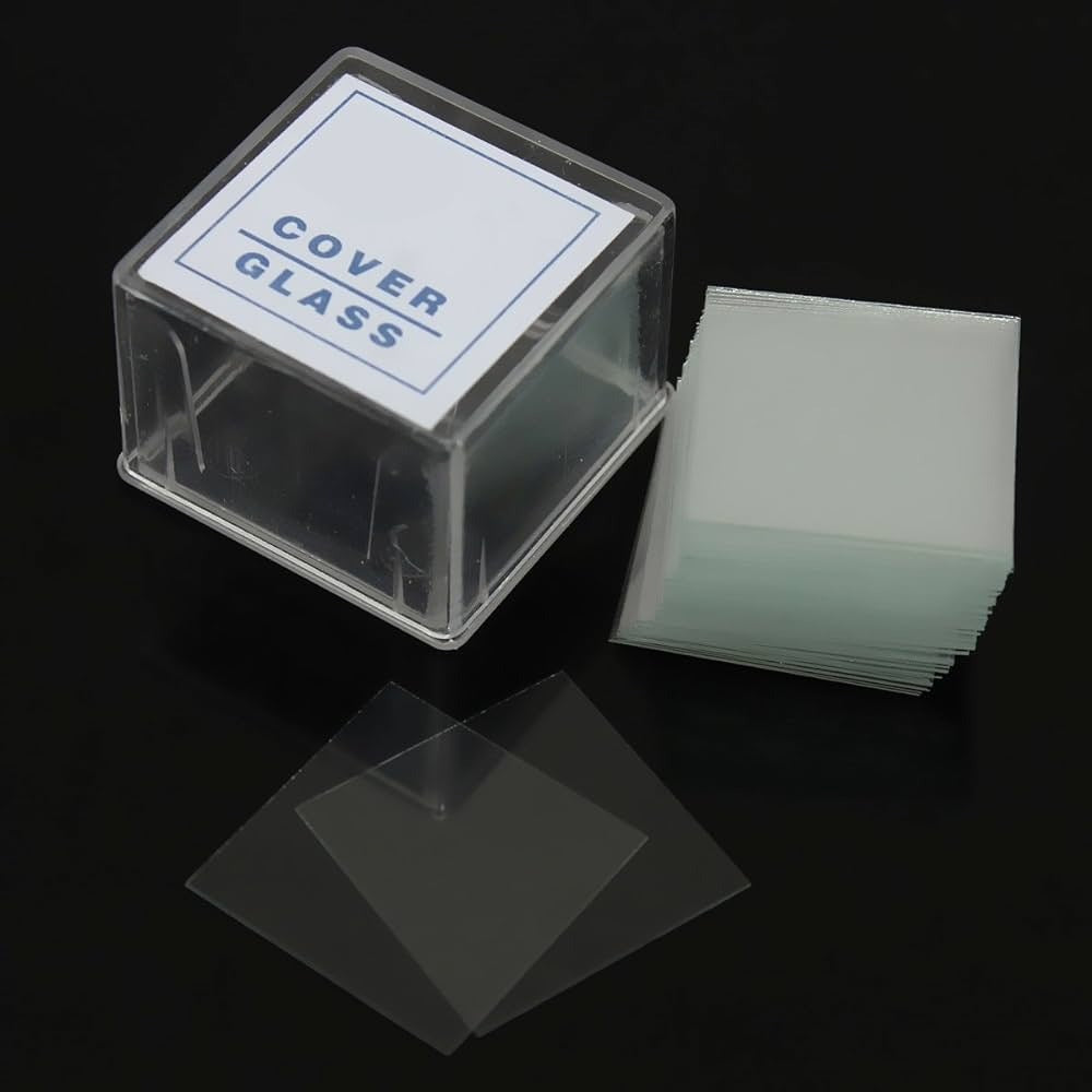 Glass Cover Slips, No. 1, 22x22mm (Pack of 100)