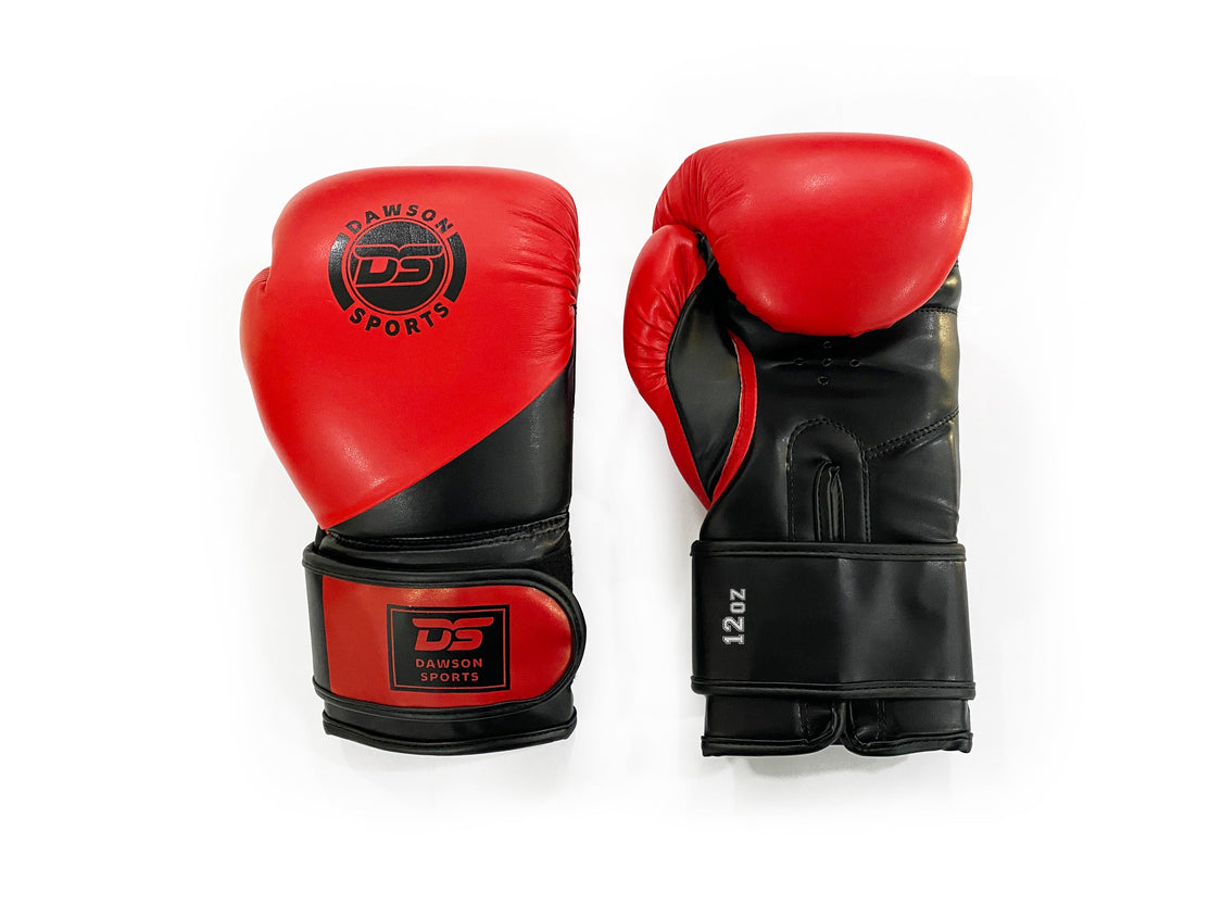 DS DS Sparring Club Training Gloves PU 16 ozâ€“ Red-Blk