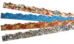 SCO TRIMMERS SEASIDE DESIGN 1M FOUR DESIGNS (12PCS EACH) 48PCS -Min Qty 1
