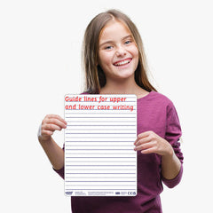 Dry Erase Pupils Literacy Boards A4 , pack of 30