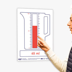 Dry Erase Teachers A3 Measures Board , each