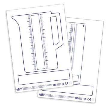 Dry Erase Pupils Measures Boards A5 , pack of 30