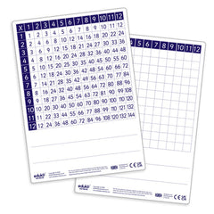 Dry Erase Pupils A4 Multiplication Boards , pack of 30