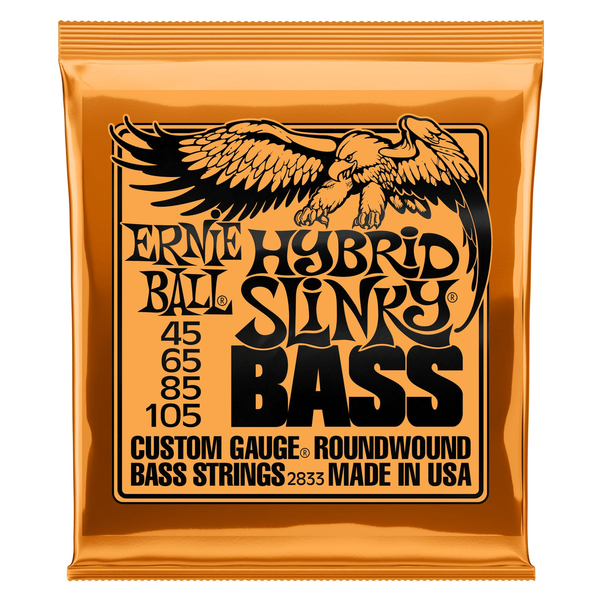 Ernie Ball bass guitar strings set – Hybrid slinky