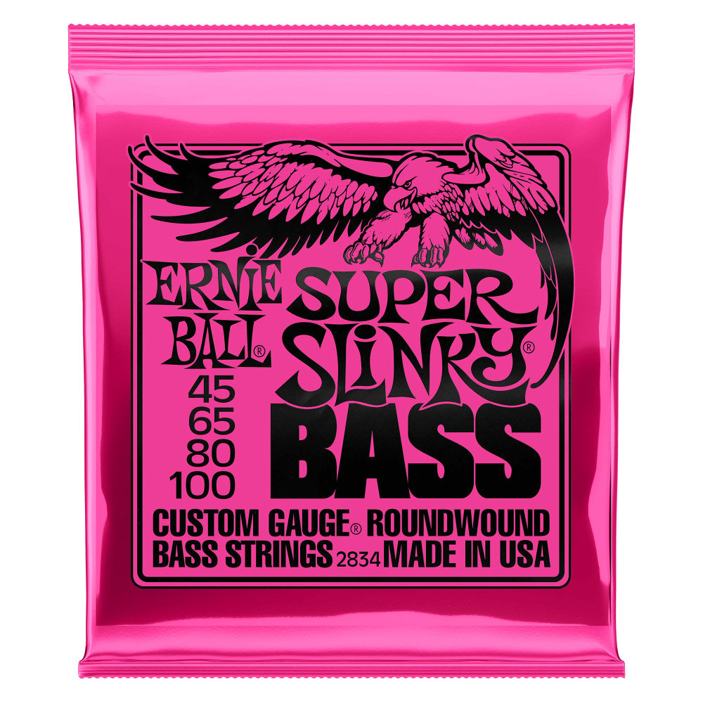 Ernie Ball bass guitar strings set - Super slinky
