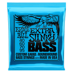 Ernie Ball bass guitar strings set - Extra slinky