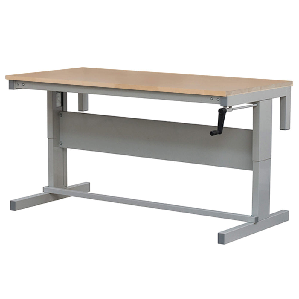 Edubench Height Adjustable Workbench 1200 x 600mm - heavy duty