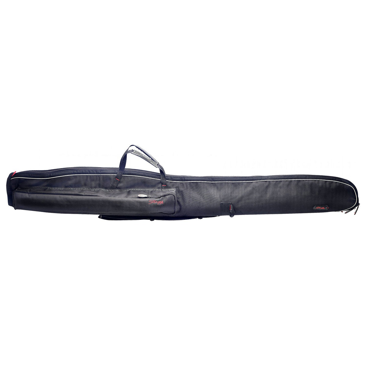 Stagg 3/4 size electric double bass - Transparent red